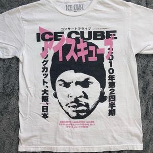 Unisex womens men ice cube graphic tee shirt small/medium